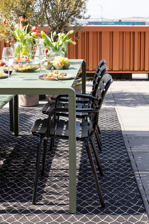 Slatted Metal Garden Chairs (2) | Zuiver Vondel | OROA.com