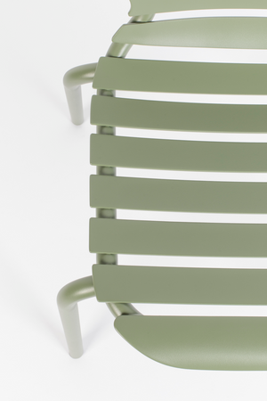 Slatted Metal Garden Chairs (2) | Zuiver Vondel | OROA.com
