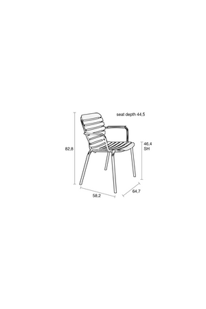Aluminum Garden Armchairs (2) | Zuiver Vendel | OROA.com