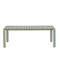 Rectangular Slatted Garden Bench | Zuiver Vonder | OROA.com