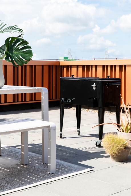 Rectangular Slatted Garden Bench | Zuiver Vonder | OROA.com