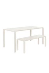 Rectangular Slatted Garden Bench | Zuiver Vonder | OROA.com