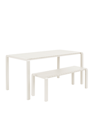 Rectangular Slatted Garden Bench | Zuiver Vonder | OROA.com