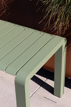 Aluminum Slatted Garden Bench | Zuiver Vondel | OROA.com