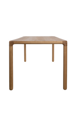 Lacquered Wood Dining Table (L) | Zuiver Storm | OROA.com