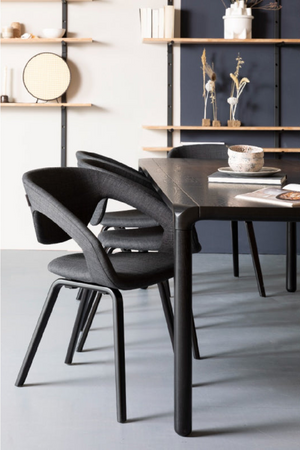 Lacquered Wood Dining Table (L) | Zuiver Storm | OROA.com