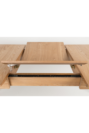 Walnut Extendable Dining Table | Zuiver Glimps | OROA.com