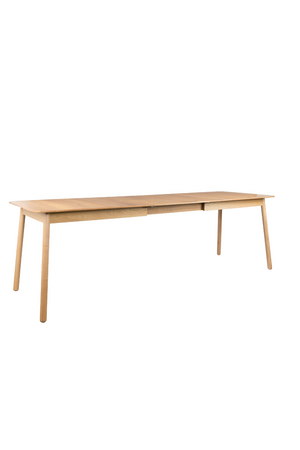 Extendable Natural Wood Dining Table (L) | Zuiver Glimps | OROA.com