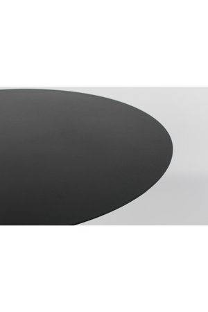 Black Pedestal Bistro Table | Zuiver Snow | OROA.com