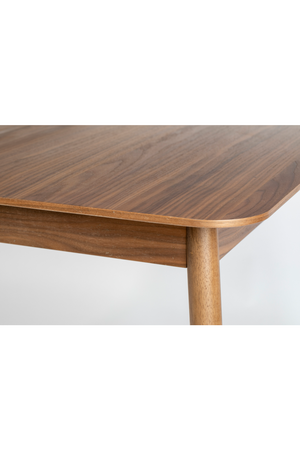 Walnut Extendable Dining Table | Zuiver Glimps | OROA.com
