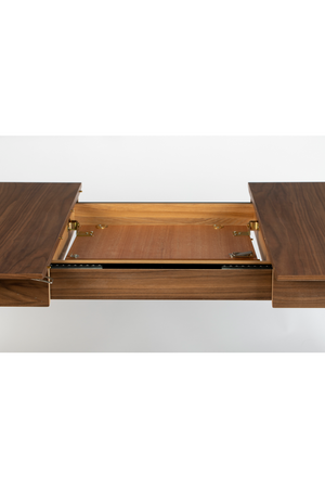 Lacquered Walnut Dining Table | Zuiver Glimps | OROA.com