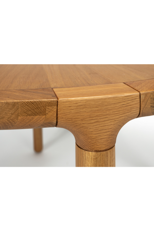 Oak V-Groove Dining Table | Zuiver Storm | Oroa.com