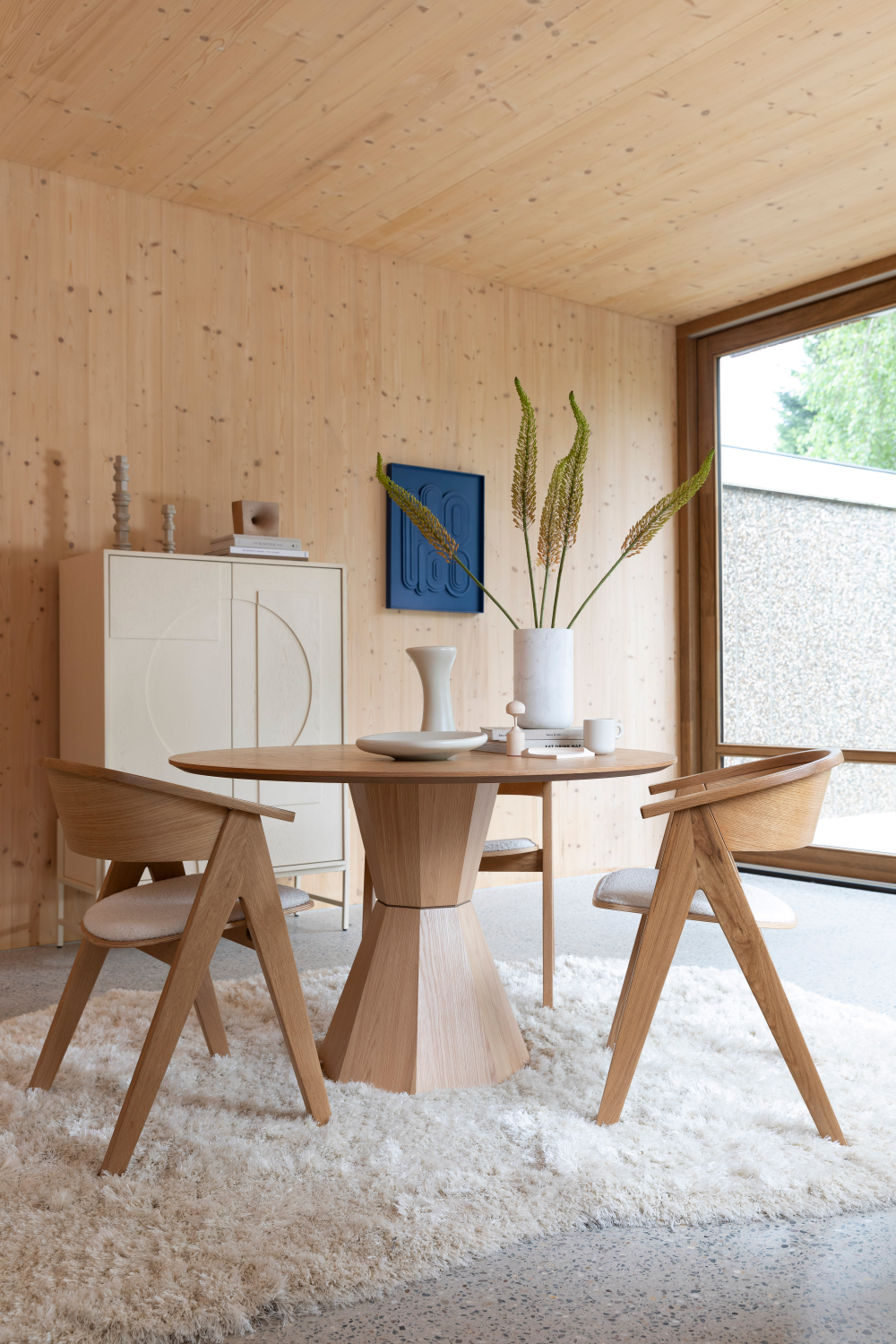 Natural Oak Dining Table | Zuiver Lotus | OROA.com