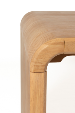 Oak Curved Dining Table | Zuiver Brave | OROA.com