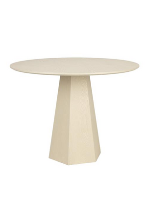 Ash Pedestal Round Table | Zuiver Pilar | Oroa.com