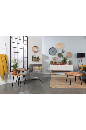 Removable Tray Coffee Table | Zuiver Oak Tray | OROA.com