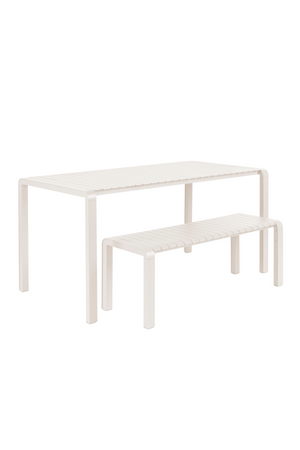 Rectangular Slatted Garden Table | Zuiver Vondel | OROA.com