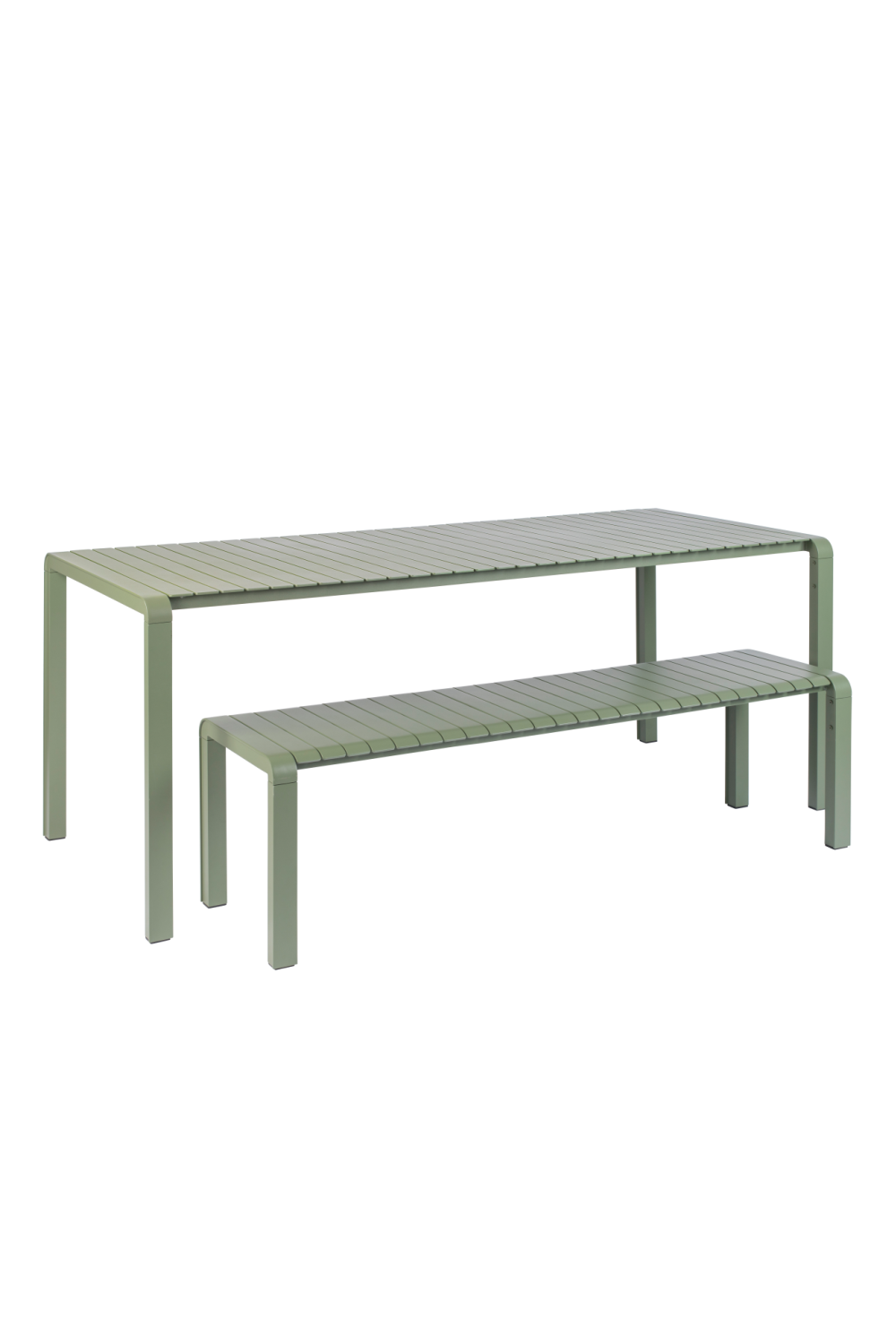 Slatted Aluminum Garden Table | Zuiver Vondel | OROA.com