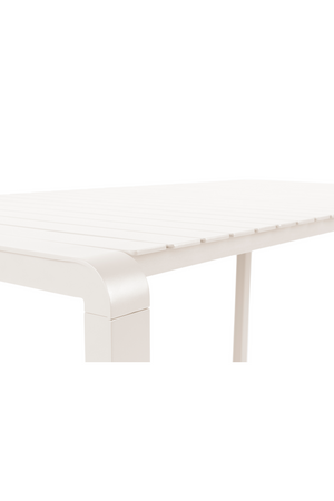 Slatted Aluminum Garden Table | Zuiver Vondel | OROA.com
