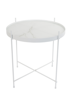 Detachable Marble Side Table | Zuiver Cupid | OROA.com