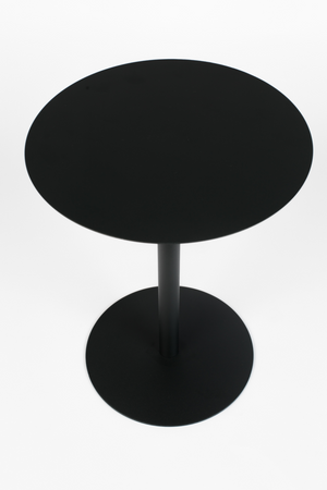 Black Round Side Table | Zuiver Snow | Oroa.com