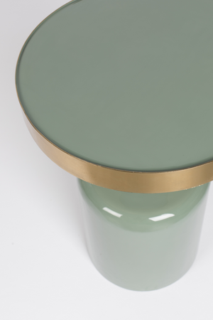 Enameled Metal Side Table | Zuiver Glam | Oroa.com