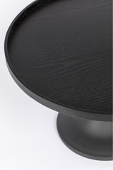 Black Round Coffee Table | Zuiver Jason | OROA.com