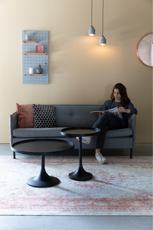 Black Round Coffee Table | Zuiver Jason | OROA.com