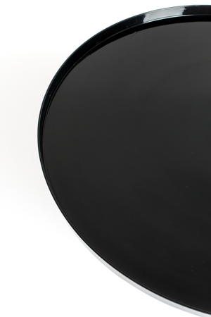 Round Black Coffee Table | Zuiver Shiny Bomb | OROA.com
