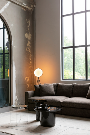 Round Black Coffee Table | Zuiver Shiny Bomb | OROA.com