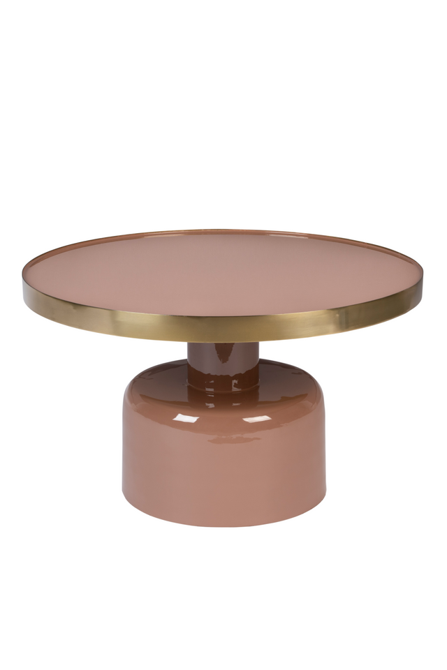 Round Enameled Coffee Table | Zuiver Glam | Oroatrade