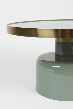 Round Enameled Coffee Table | Zuiver Glam | Oroatrade