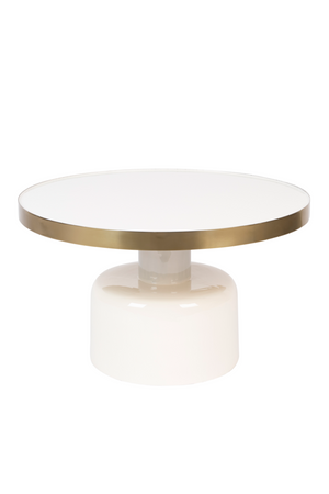 Round Enameled Coffee Table | Zuiver Glam | Oroatrade