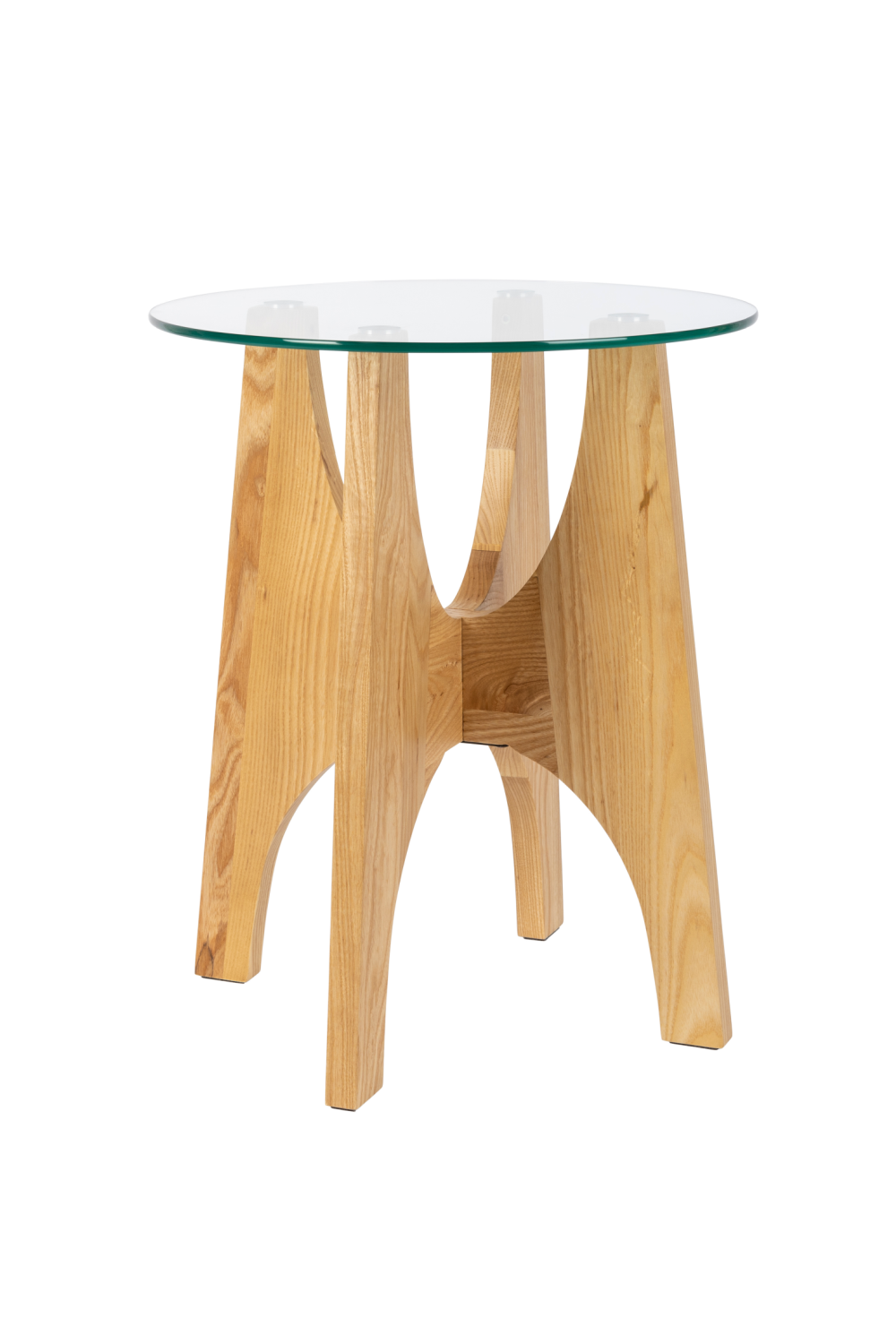 Ash Wood Modern Side Table | Zuiver Kobe | OROA.com