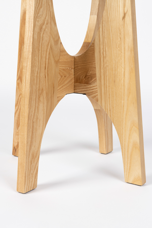 Ash Wood Modern Side Table | Zuiver Kobe | OROA.com