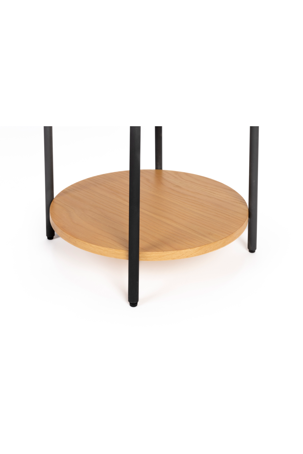 Round Oak Side Table | Zuiver Slides | OROA.com