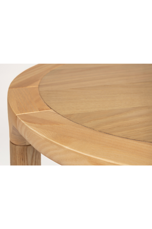 Round Oak Side Table | Zuiver Storm | OROA.com