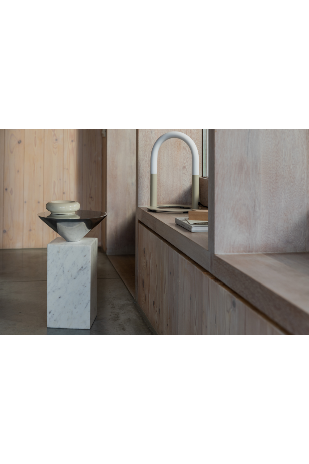 Marble Geometrical Side Table | Zuiver Pride | OROA.com