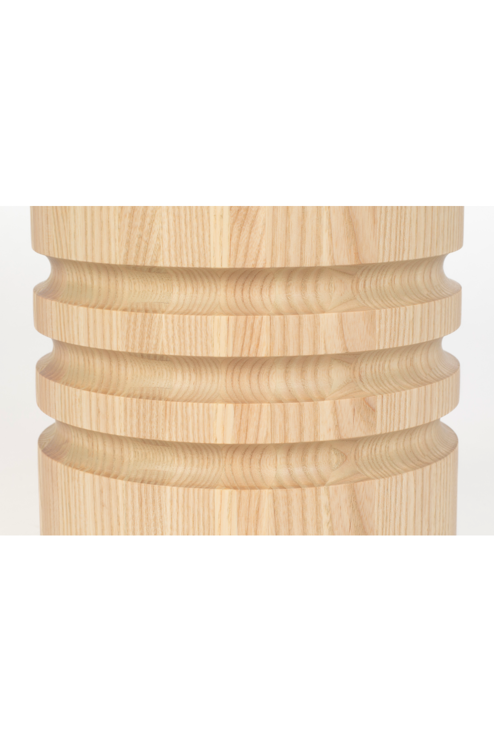 Wooden Pedestal Side Table | Zuiver Chunk | OROA.com