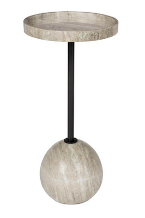 Brown Marble Side Table | Zuiver Cocktail | OROA.com