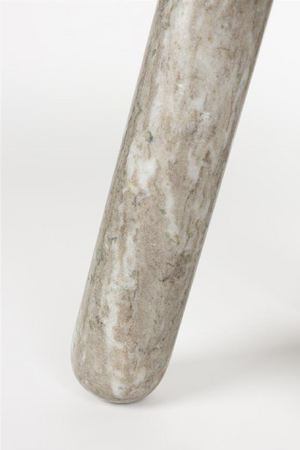 Brown Marble Tripod Side Table | Zuiver Cosmopolitan | OROA.com