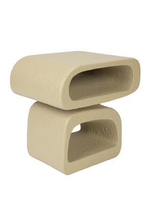 Beige Resin Side Table | Zuiver Eddy | OROA.com