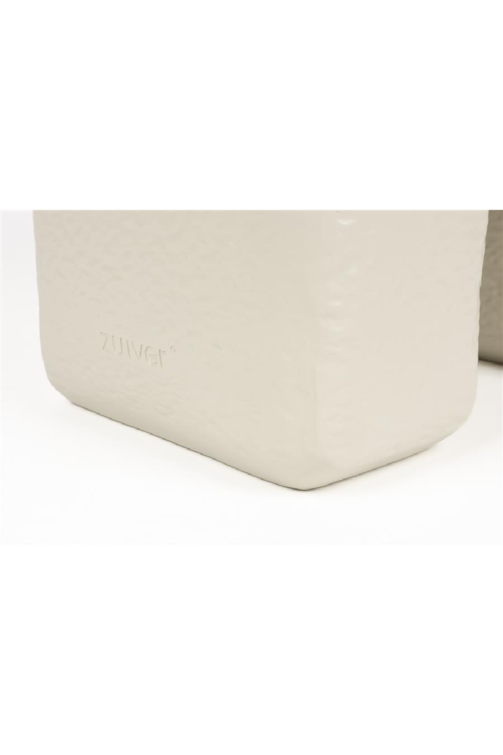 Beige Sculptural Side Table | Zuiver Hermit | OROA.com
