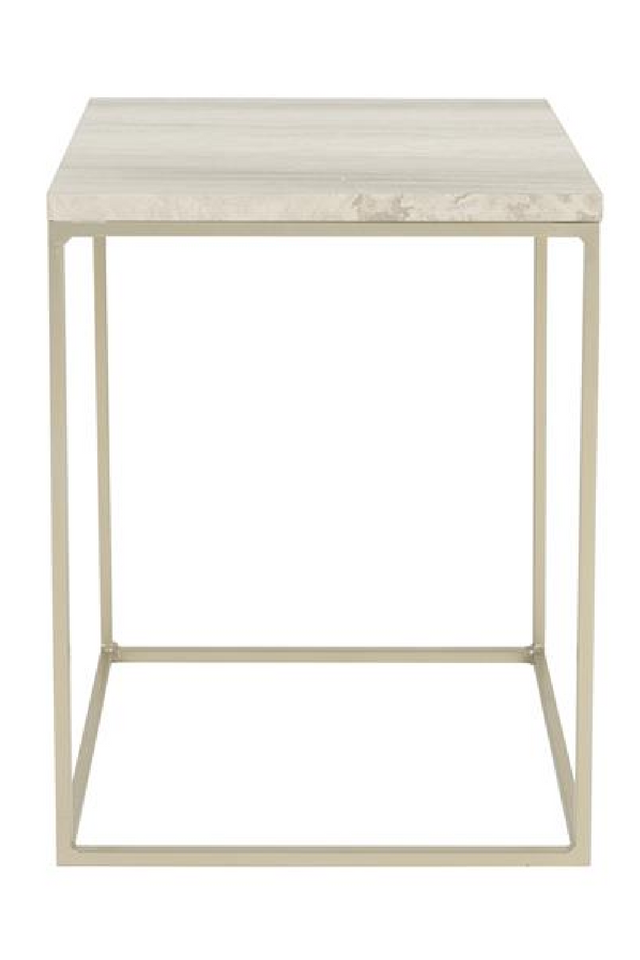 Gray Marble Side Table | Zuiver Stray | OROA.com