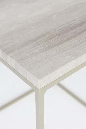 Gray Marble Side Table | Zuiver Stray | OROA.com