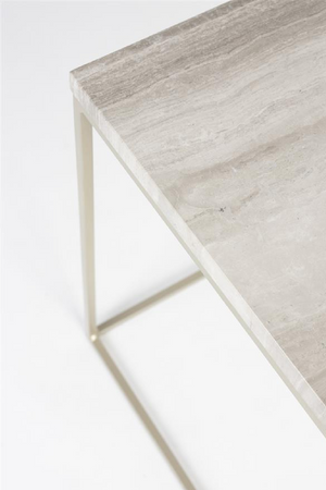 Gray Marble Side Table | Zuiver Stray | OROA.com
