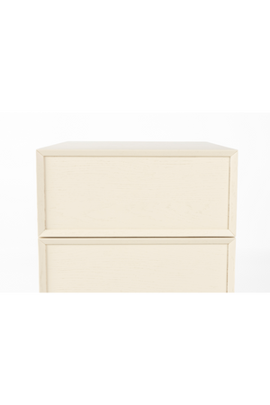 White Wooden Side Table | Zuiver June | OROA.com