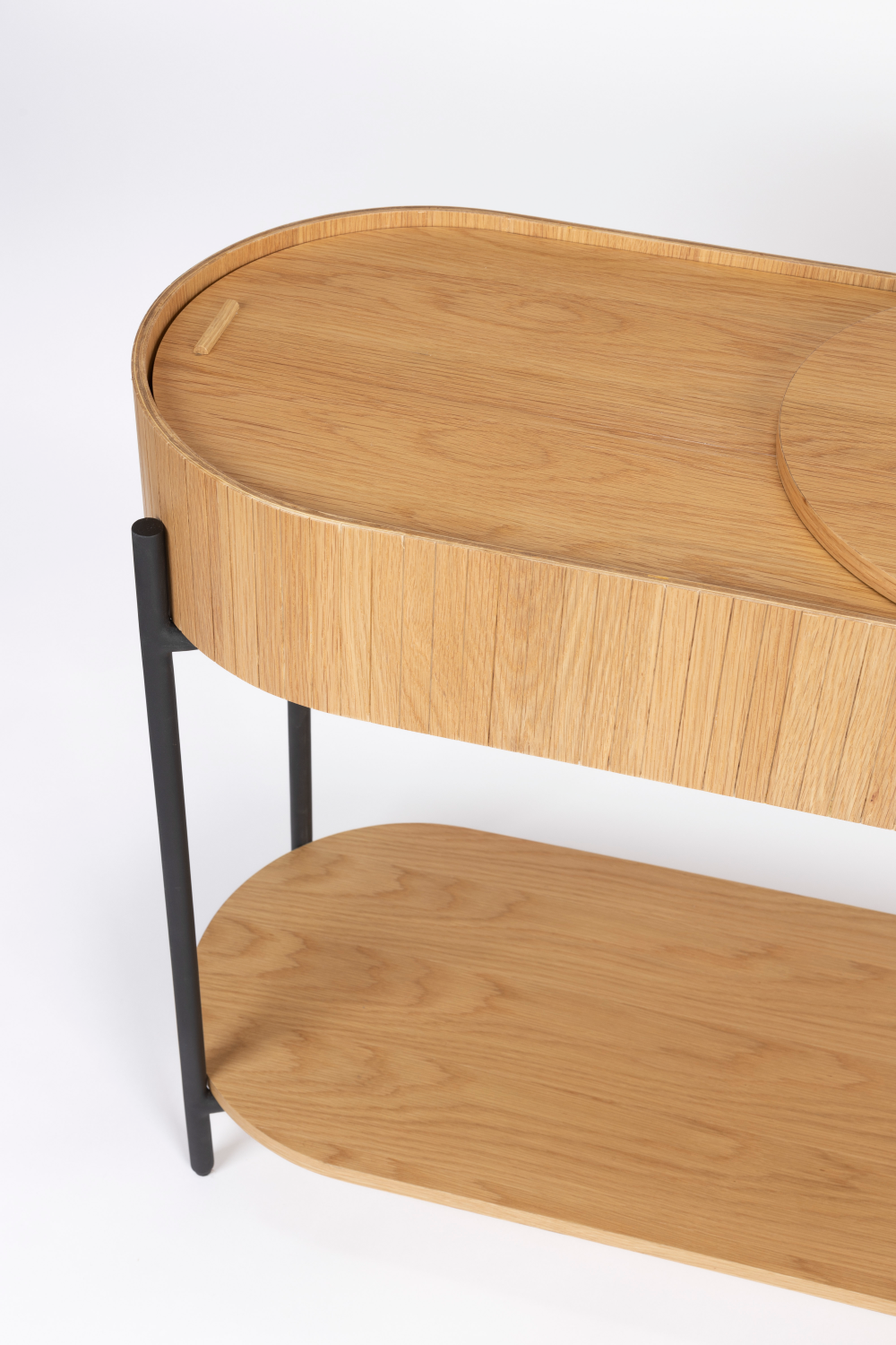 Oblong Oak Console Table | Zuiver Slides | OROA.com