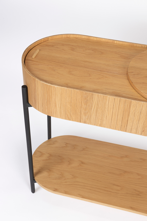 Oblong Oak Console Table | Zuiver Slides | OROA.com