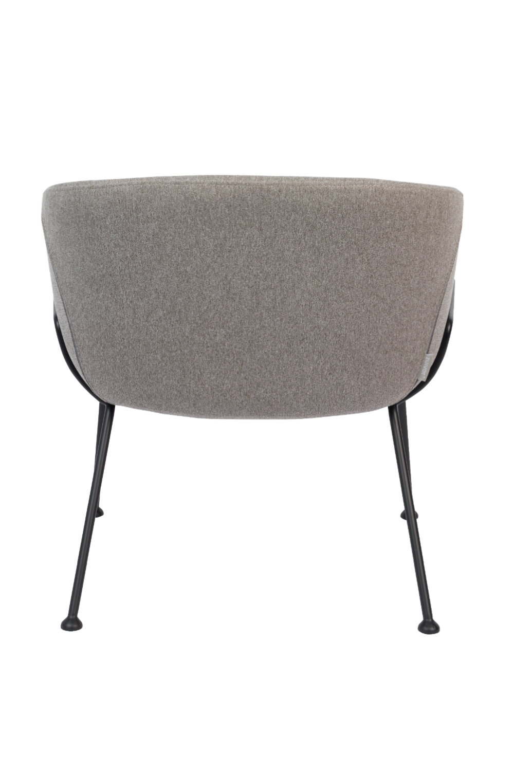 Gray Upholstered Lounge Chair | Zuiver Feston | OROA.com